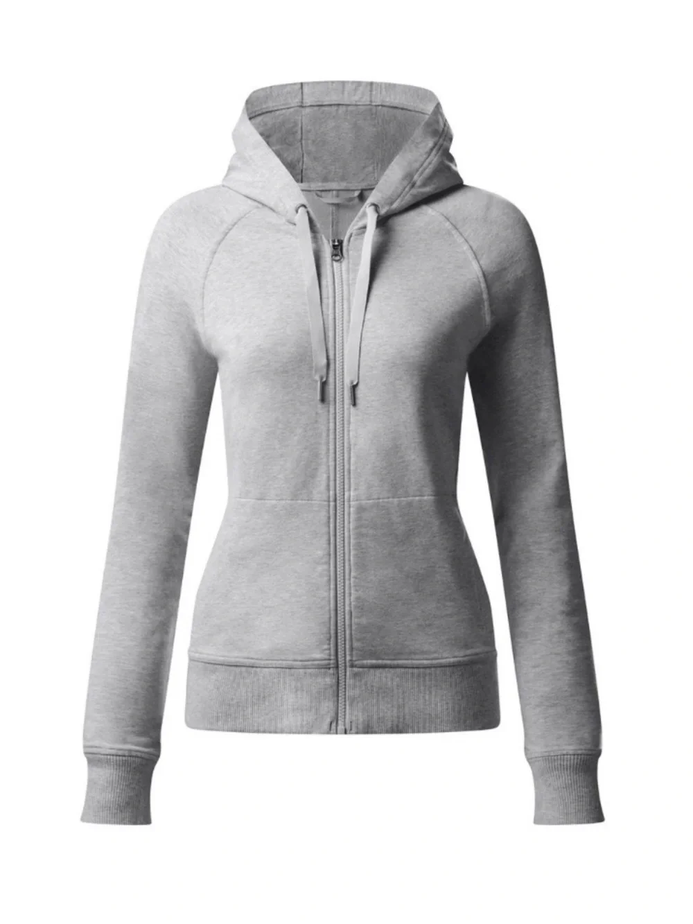 Lululemon Split Hoodie Heathered Light Grey